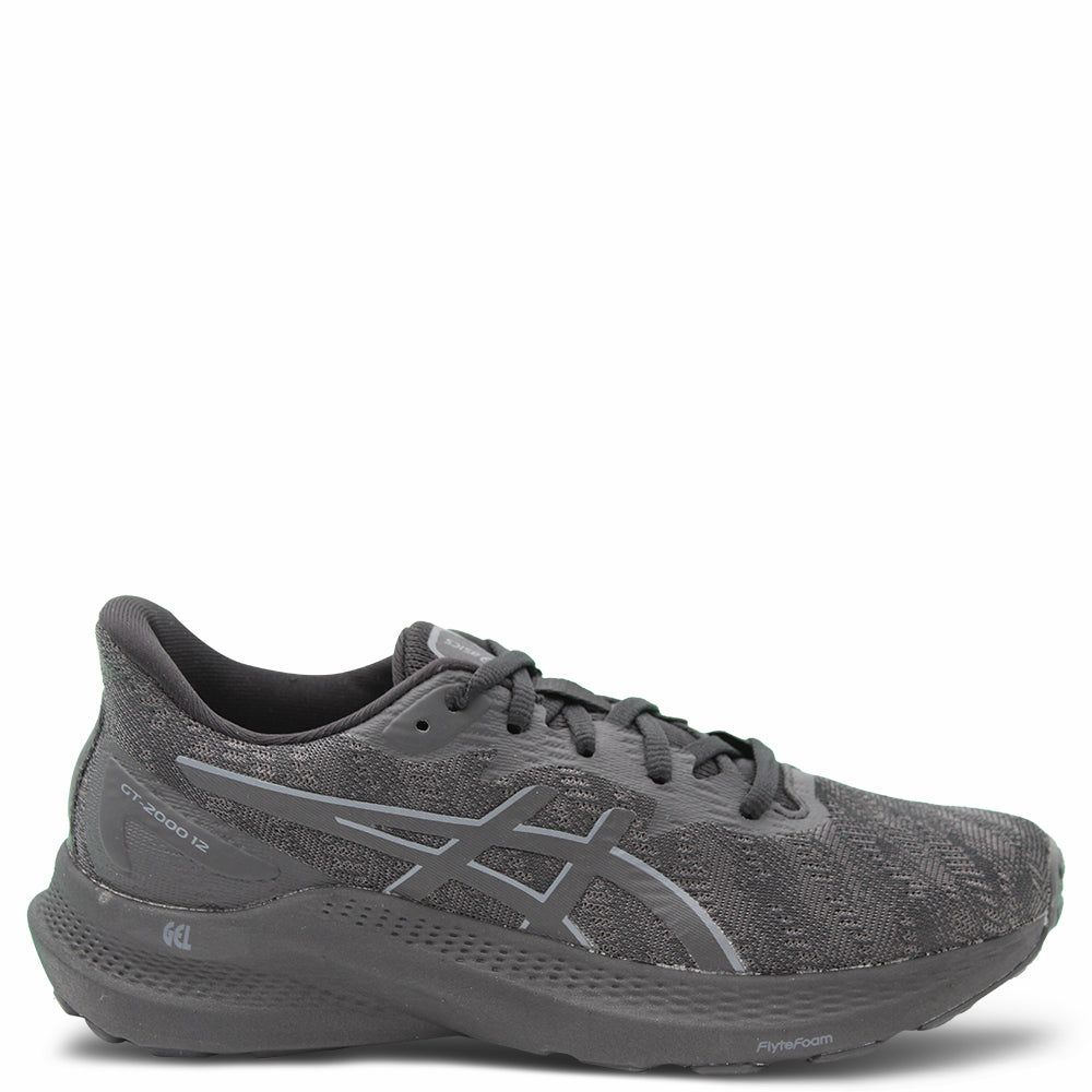 Asics GT2000 12 GS Kids Running Shoes Black