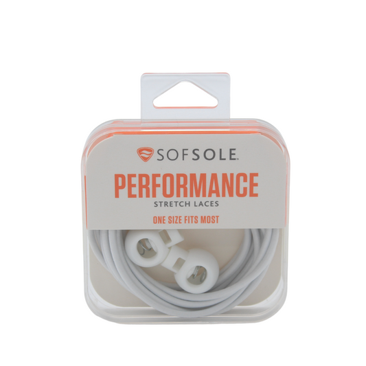 Sof Sole Performance Stretch Laces White