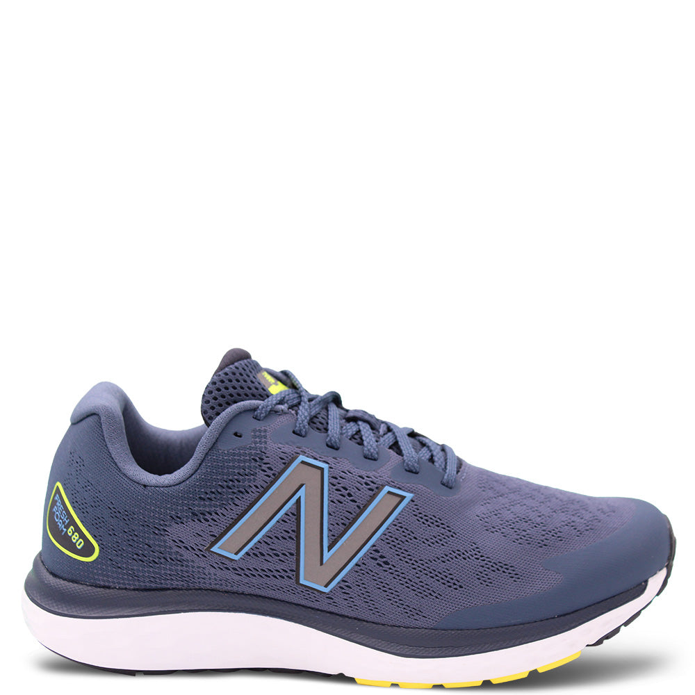 New Balance Fresh Foam 680 Men's Running Shoes Blue Silver