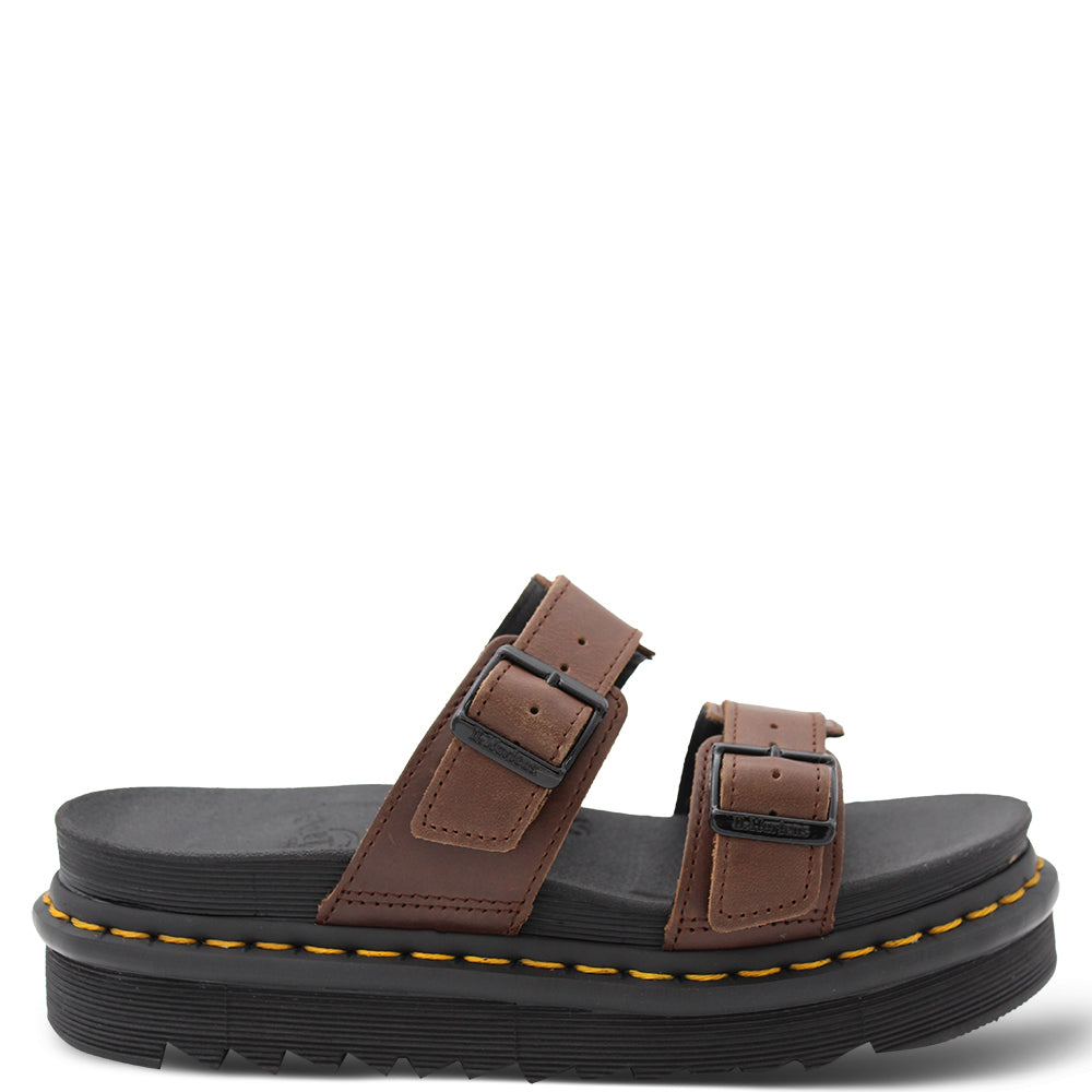 Dr Martens Myles Women's Chunky platform sandals Brown