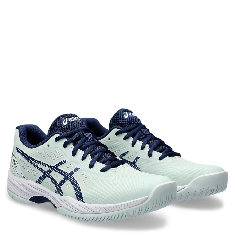Asics Gel Game 9 Women's Netball Shoes Mint Blue