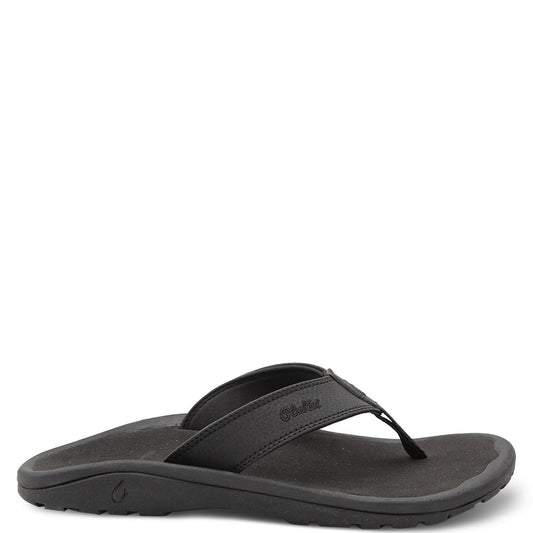 Olukai Ohana Men's Casual Thongs Black