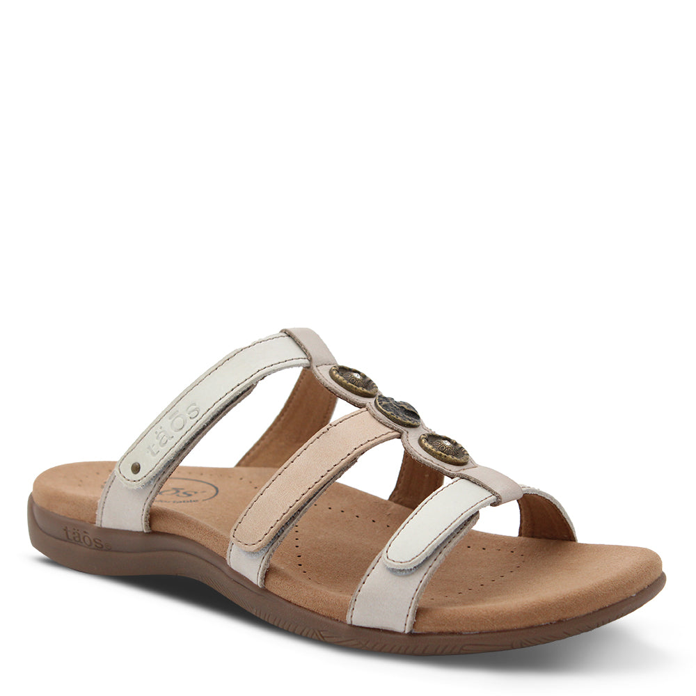 Taos Prize Women's Flat Sandals Stone
