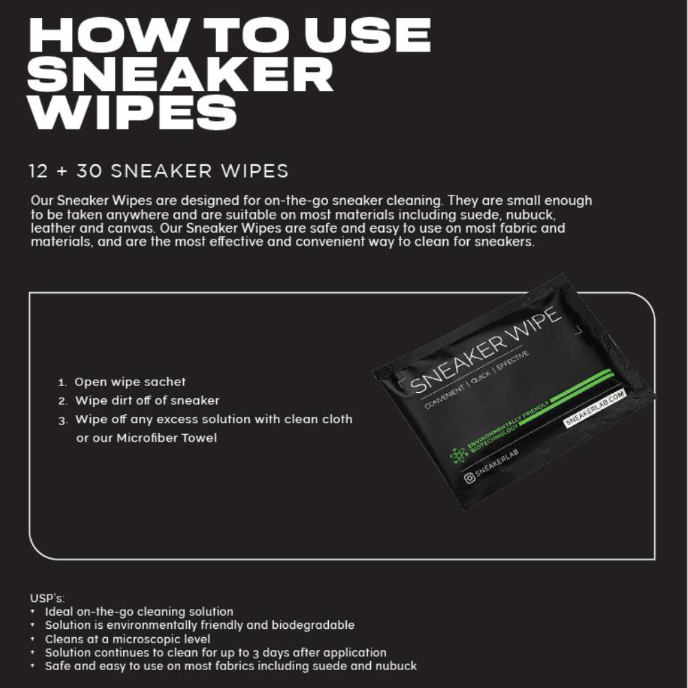SNEAKER WIPES
