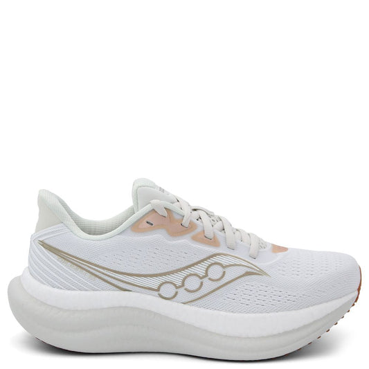 Saucony Triumph 23 Womens White running shoe 