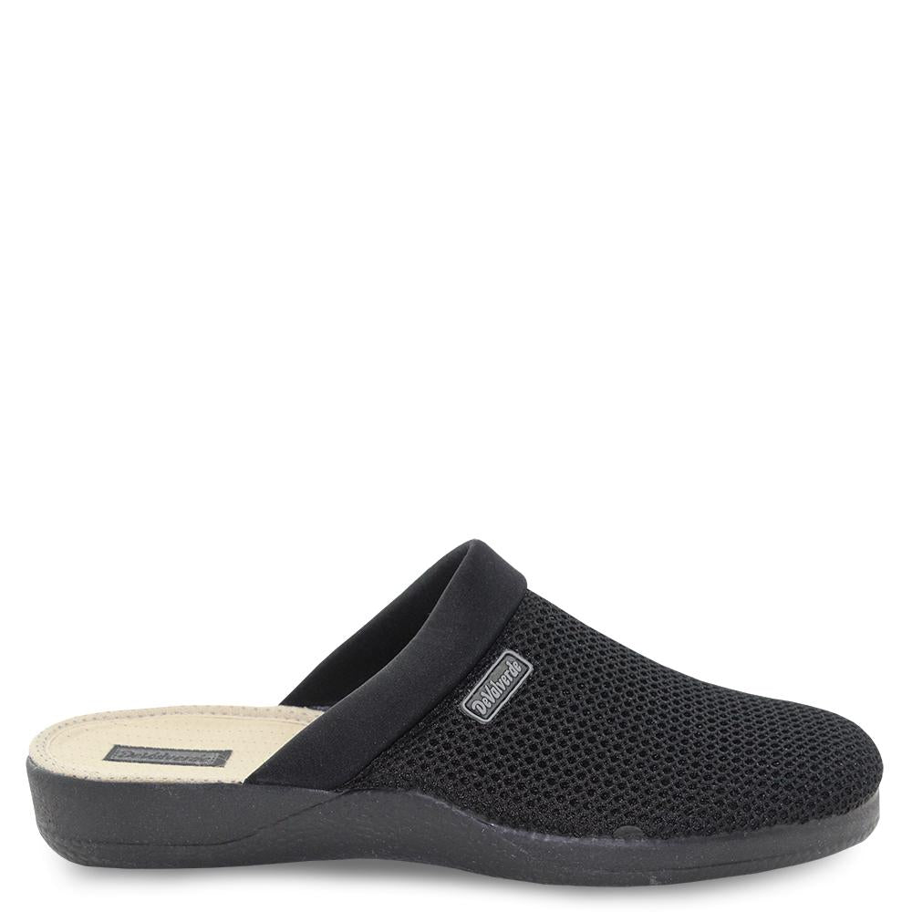 Devalverde 183 Negro womens slipper