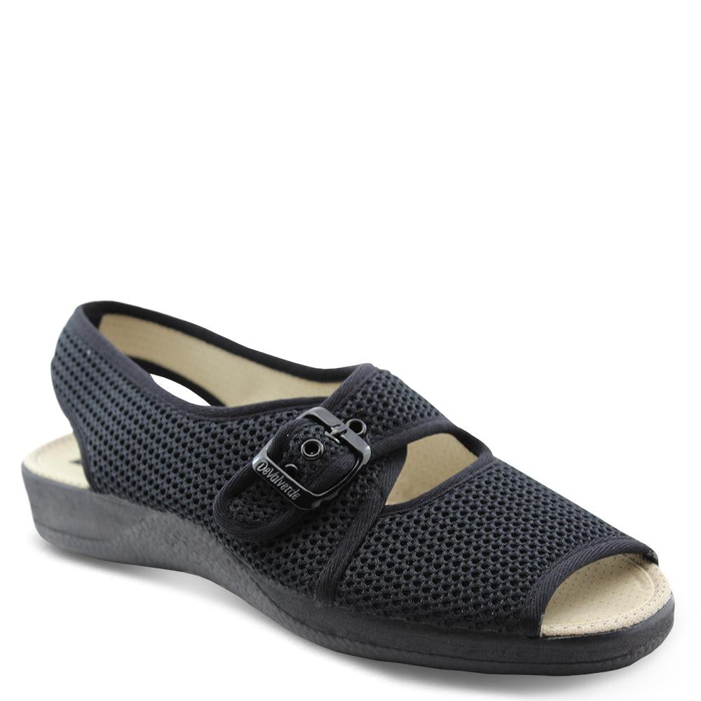 Devalverde 185 Black Sandal