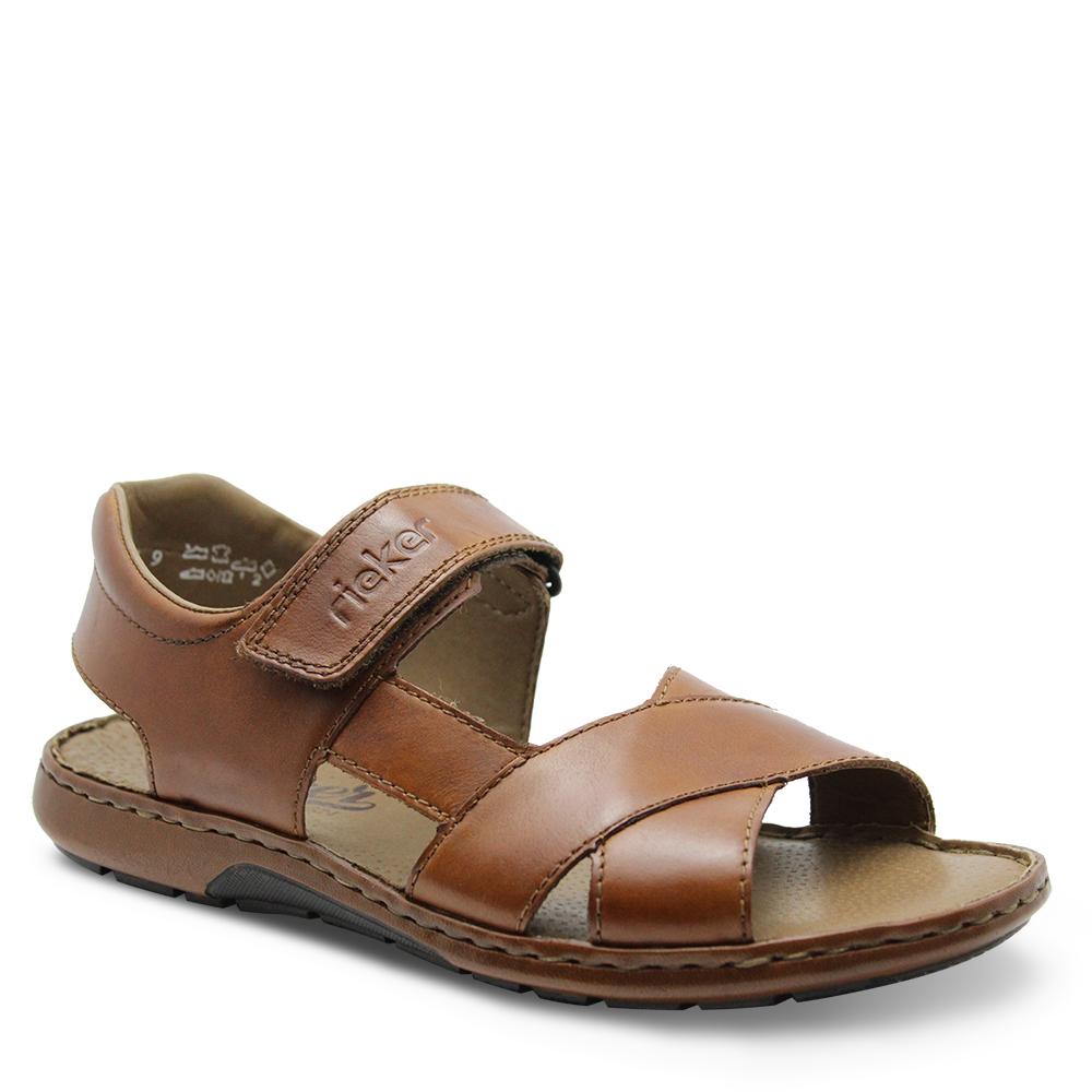 Rieker 28963 Mens Brown Sandal