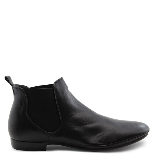 Eos Nila Black Slip On Womens Boot