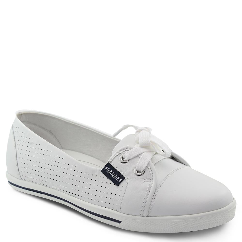 Frankie 4 Hannah White Womens Sneaker