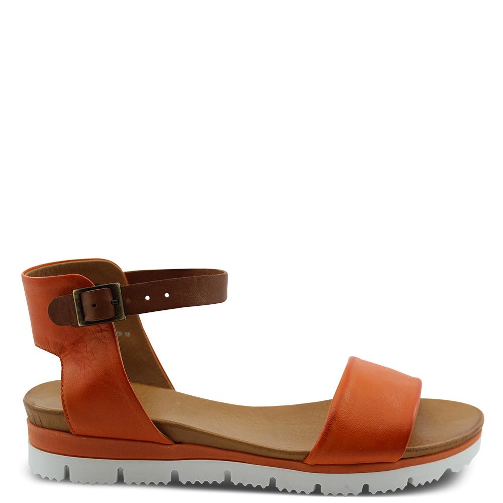 Eos Soda Orange Womens Sandal