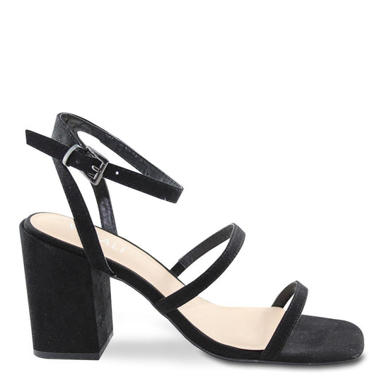 Verali Georgia womens block heel black
