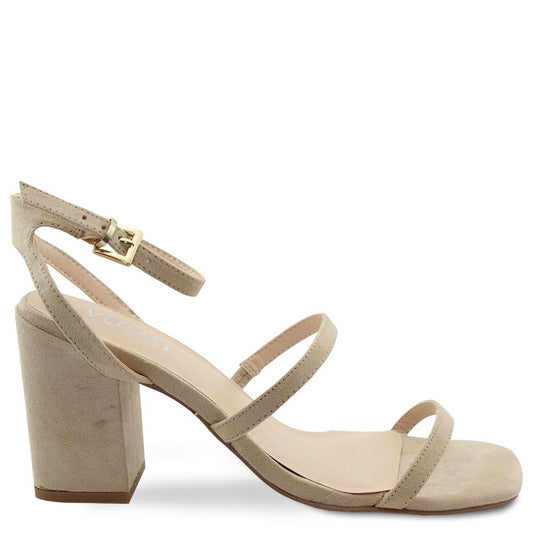 Verali Georgia womens block heel natural