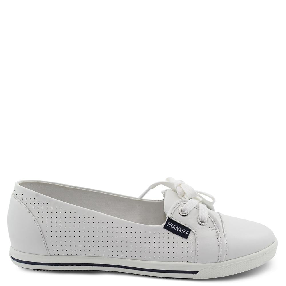 Frankie 4 Hannah White Womens Sneaker
