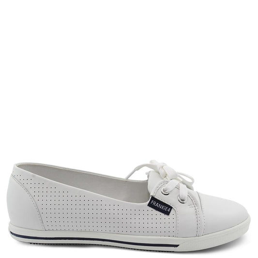 Frankie 4 Hannah White Womens Sneaker