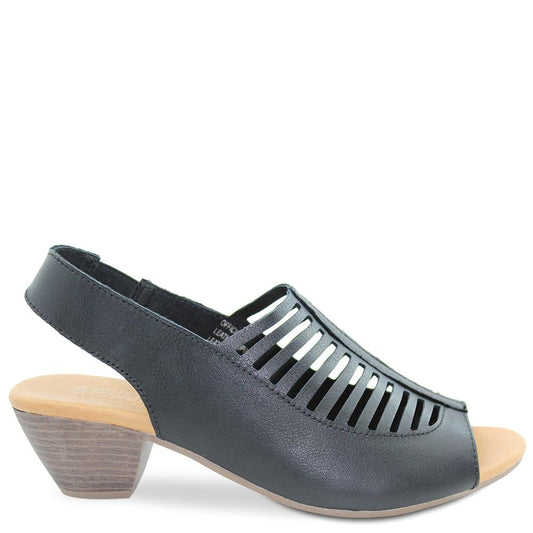 Stegmann Official Black Womens Sandal