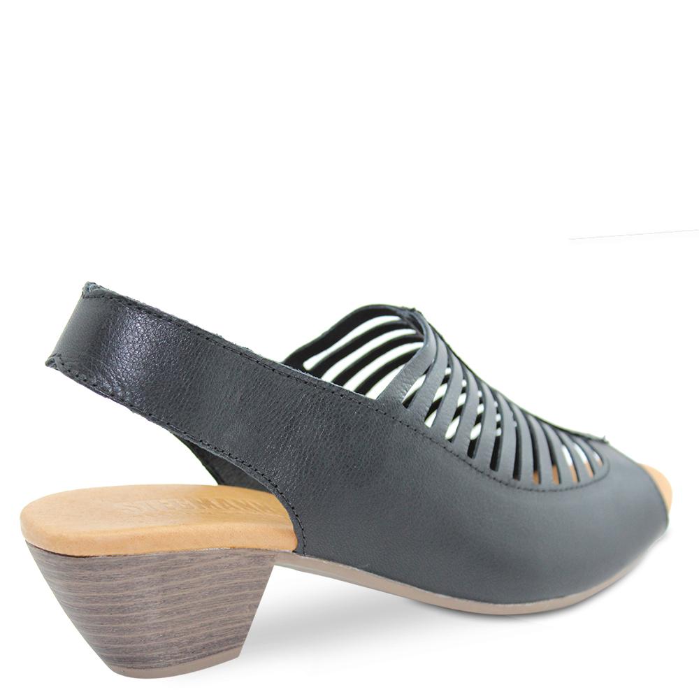 Stegmann Official Black Womens Sandal