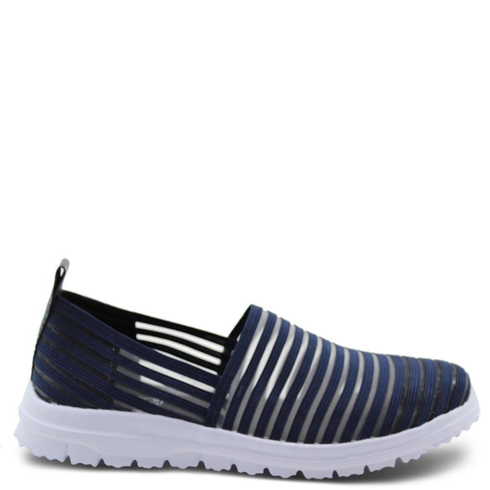 Diana Ferrari Camero womens casual slip on shoe navy
