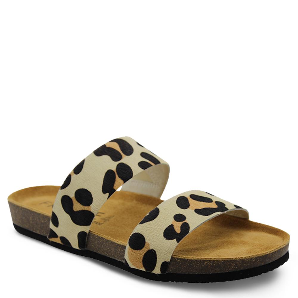 Frankie 4 Maria Cream/Leopaard Slide