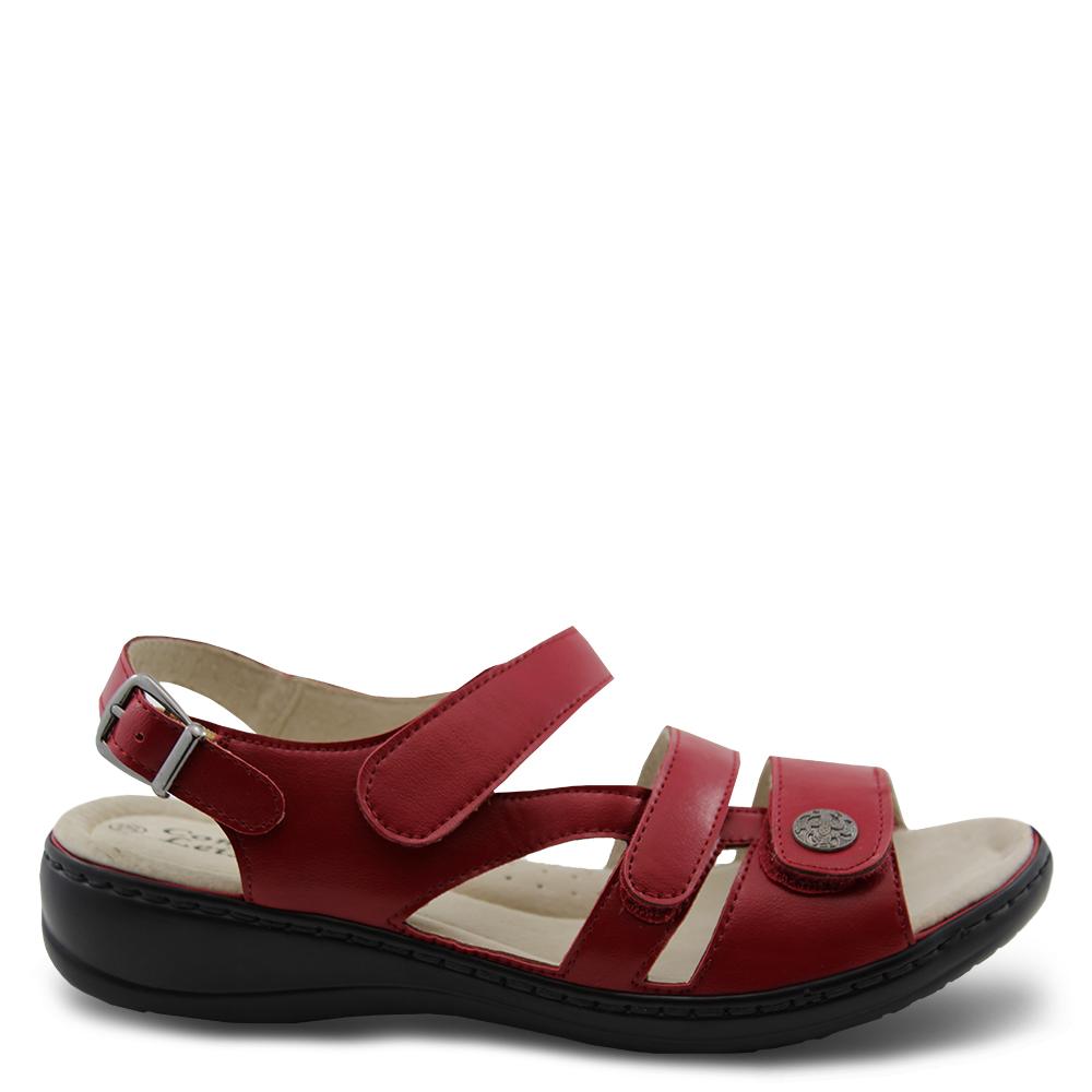 Comfort Leisure Nyx Red Womens Sandal