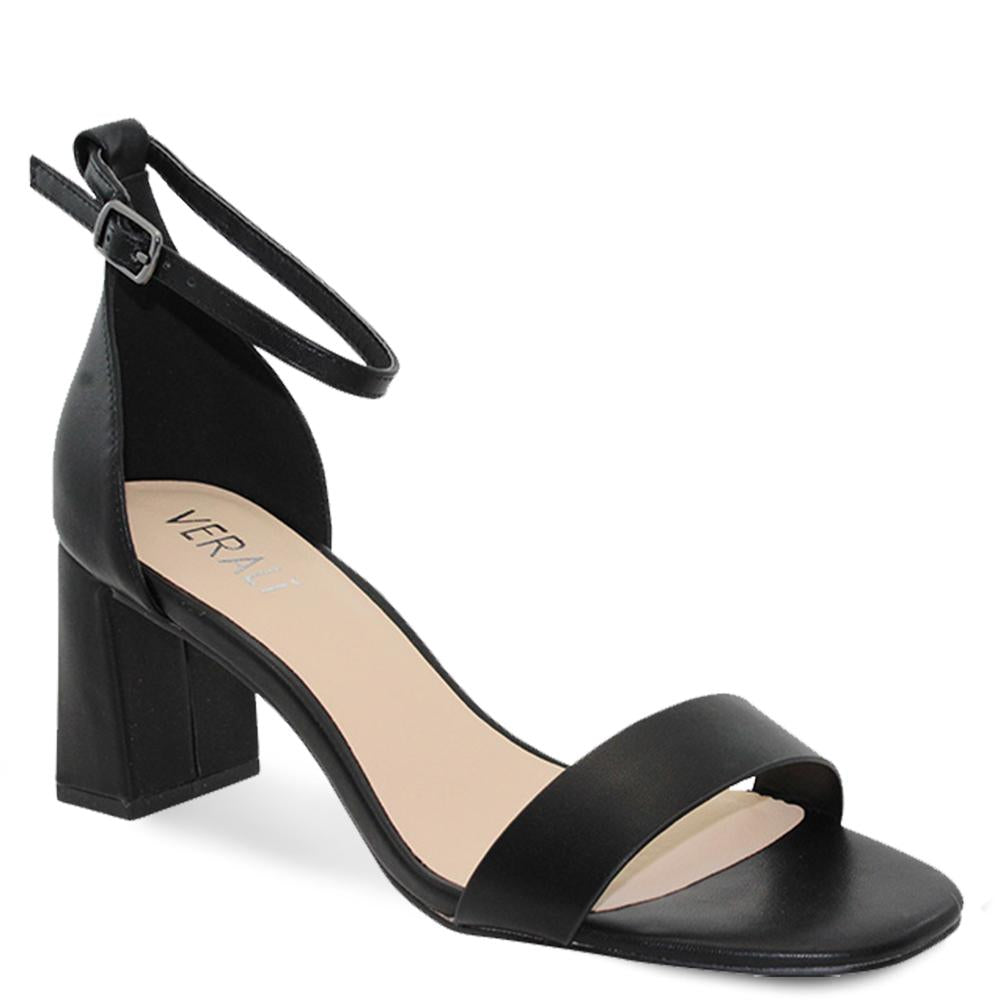 Verali Indi Black Womens heel sandal