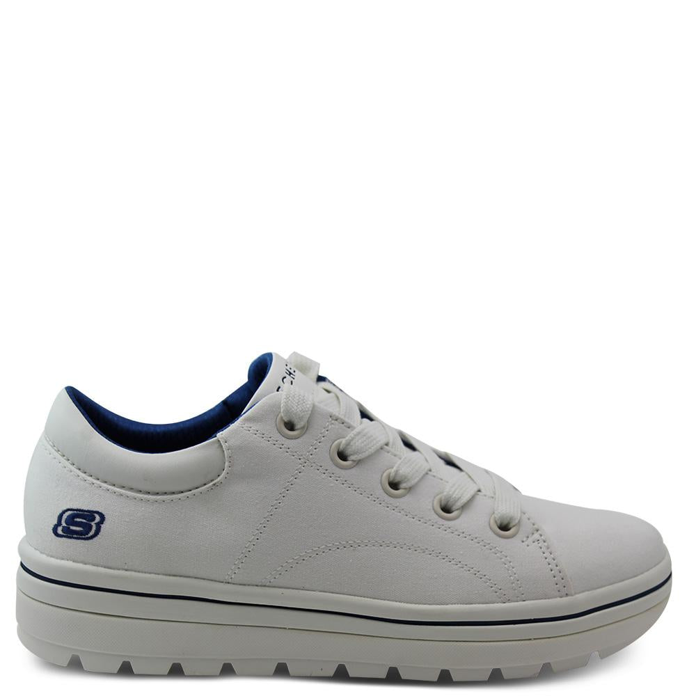Skechers Bring It Womens White Sneaker