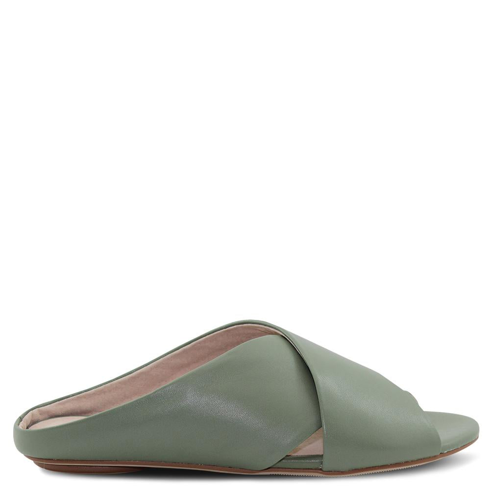 Walnut Rose Khaki Womens Slide