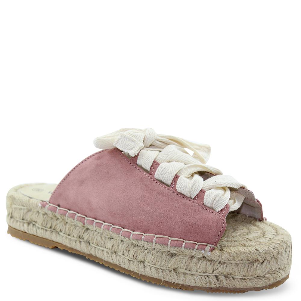 Walnut Mimi Rose Womens Slide