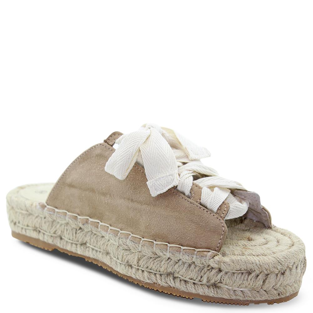 Walnut Mimi Tan Womens Slide