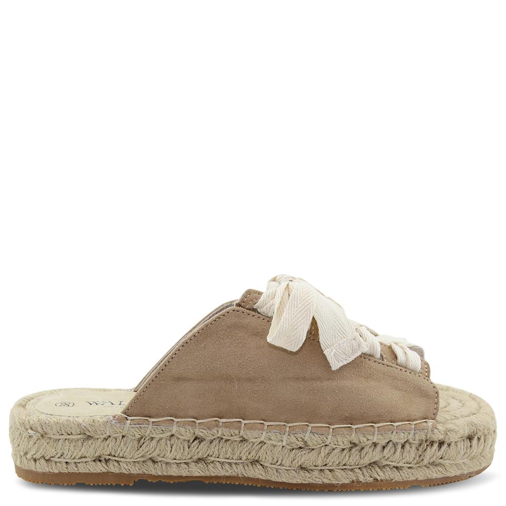 Walnut Mimi Tan Womens Slide