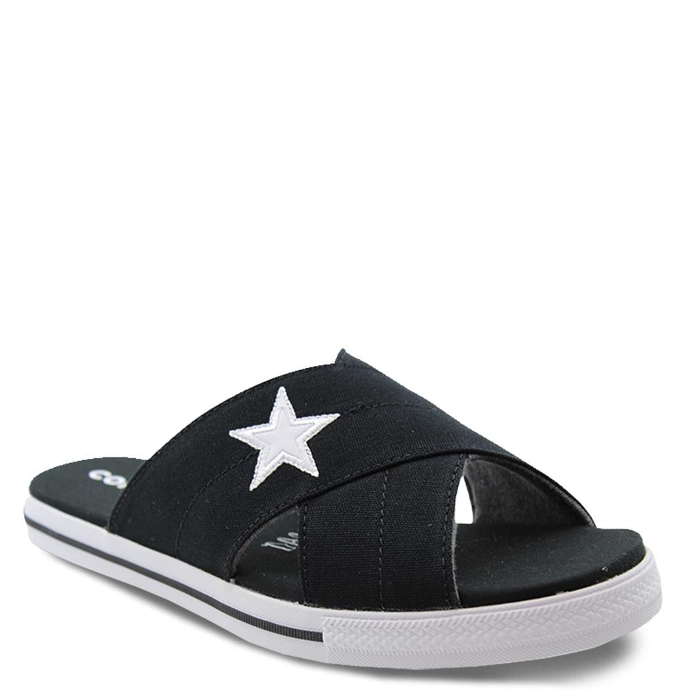 Converse One Star Black Womens Slide