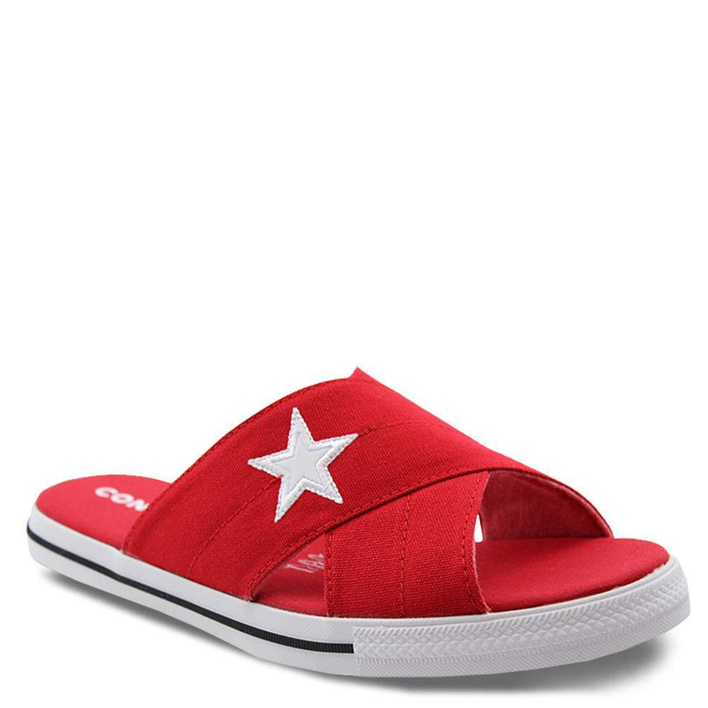 Converse One Star Red Womens Slide