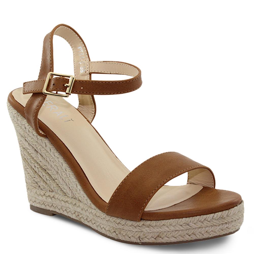 Amaya by Verali tan womens wedge heel