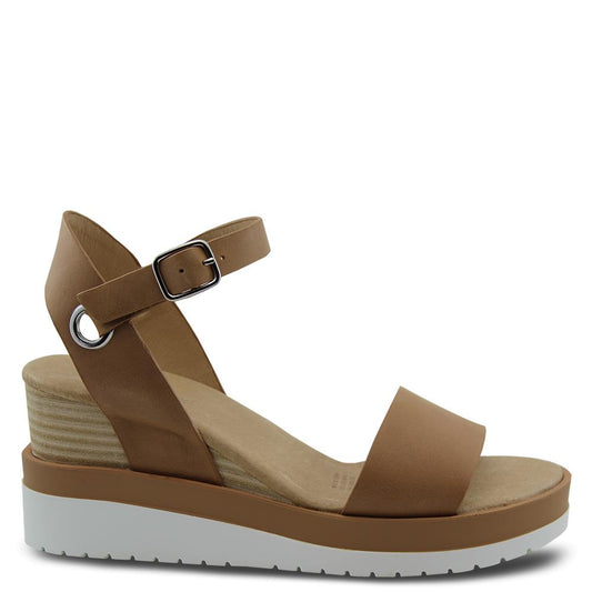 Jo mercer Kenzie Tan Wedge Sandal