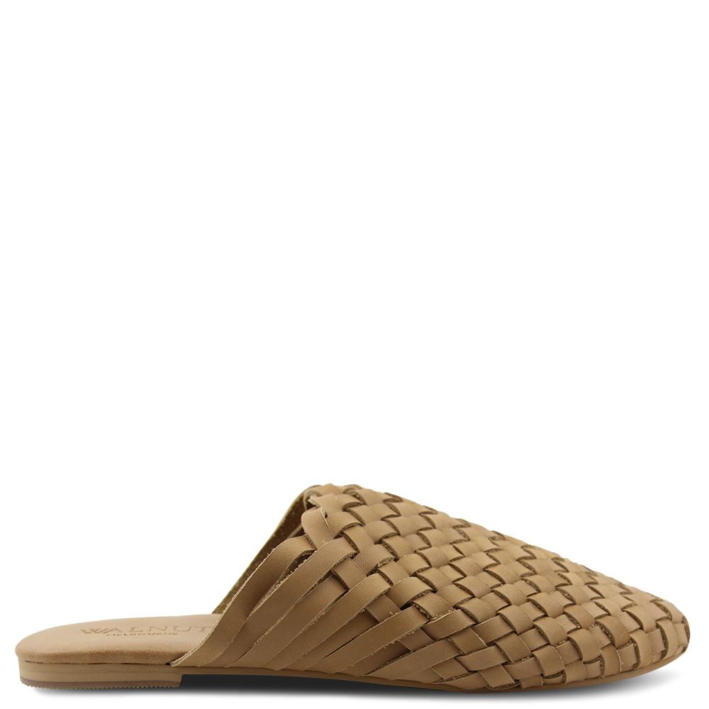 Walnut Vienna Tan Womens Mule