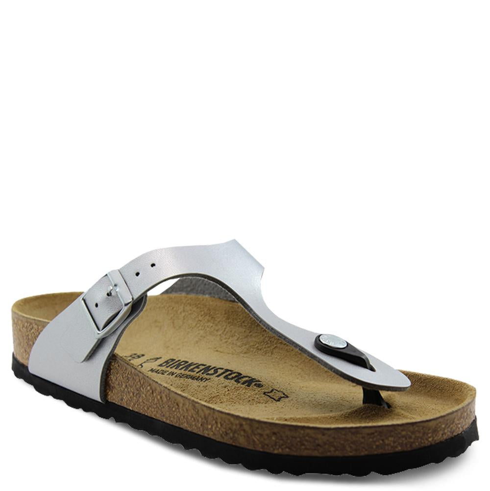 Birkenstock Gizeh flat thong silver