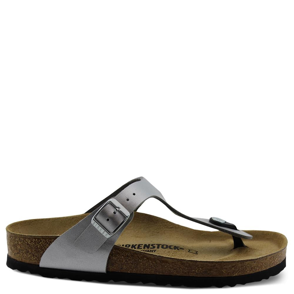 Birkenstock Gizeh flat thong silver