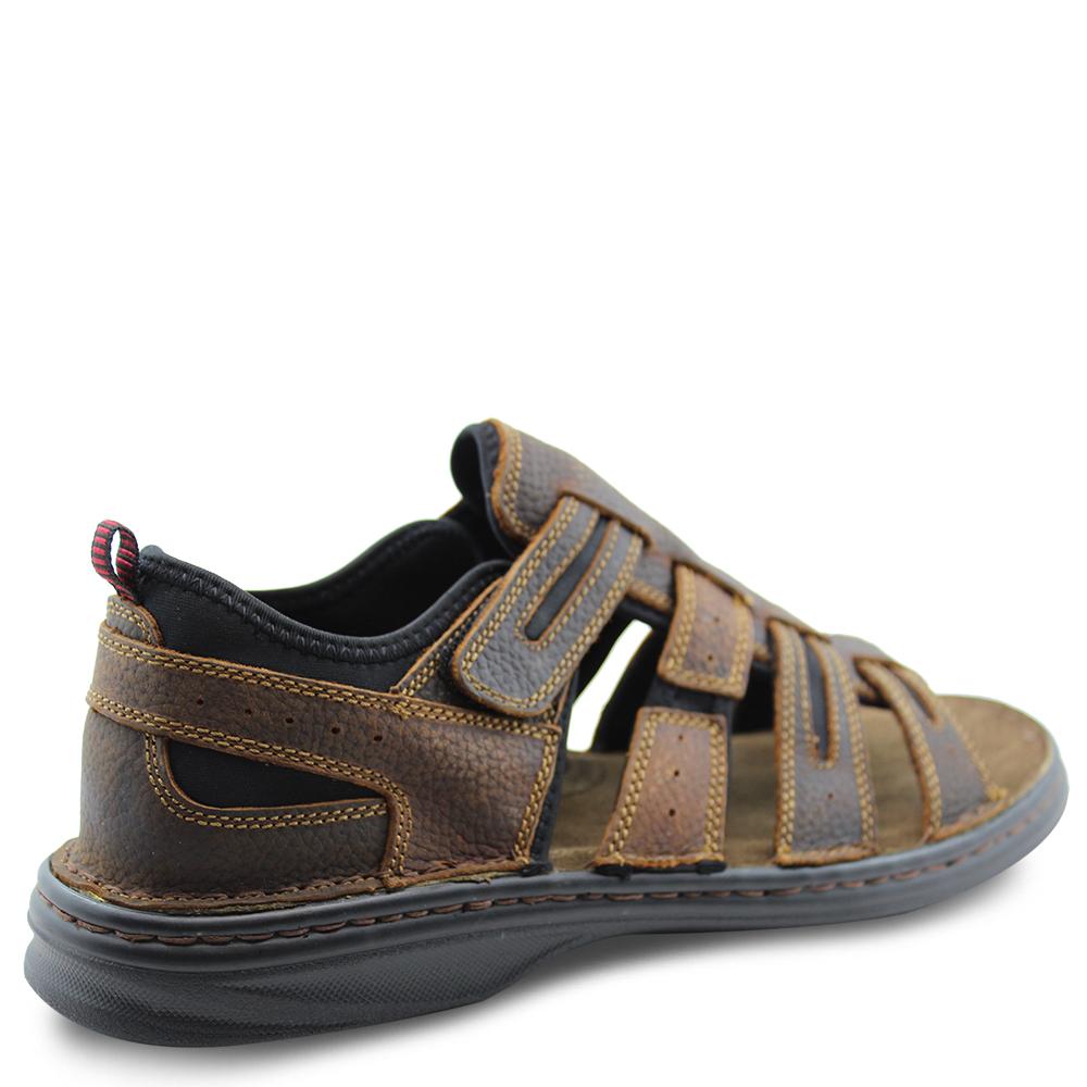 Slatters Torrens Redwood Mens Sandal
