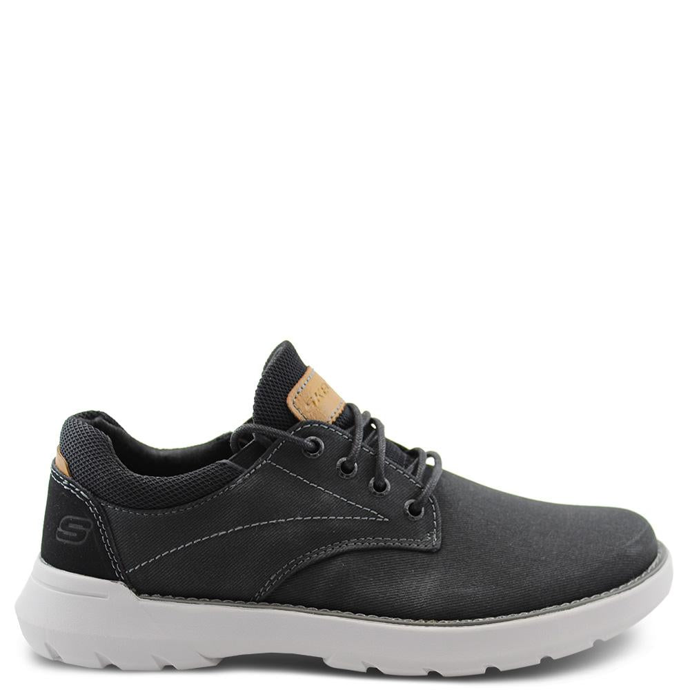 Skechers Reson Black Mens Casual