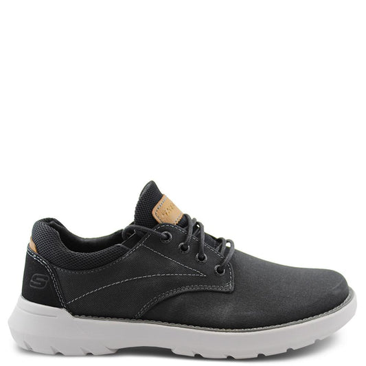 Skechers Reson Black Mens Casual