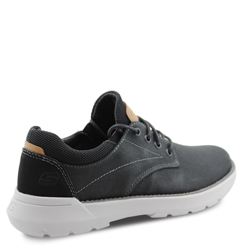 Skechers Reson Black Mens Casual