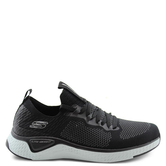 Skechers Solar Fuse Black Mens Lace up