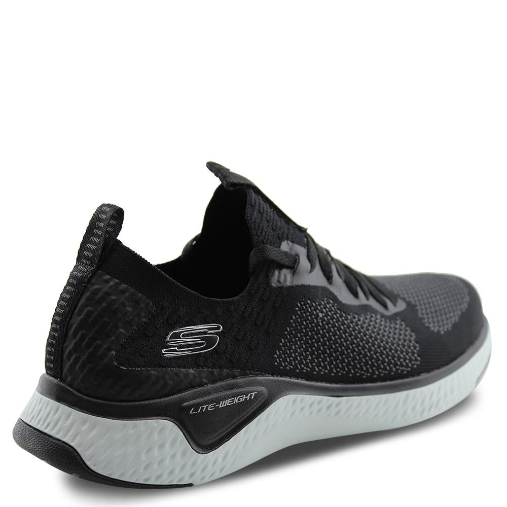 Skechers Solar Fuse Black Mens Lace up