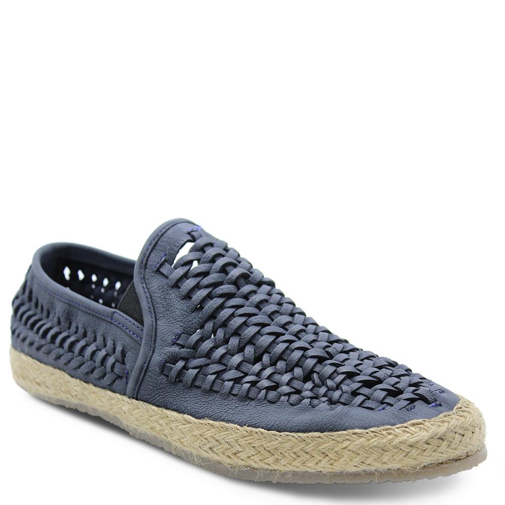 Wild Rhino Weave Navy Mens Slip On