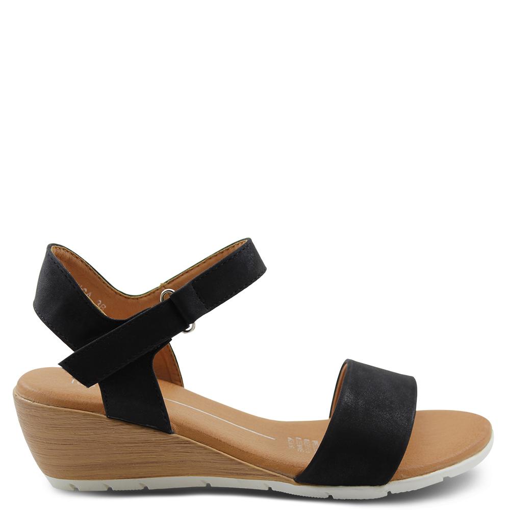 Los Cabos Mica Black Womens Sandal