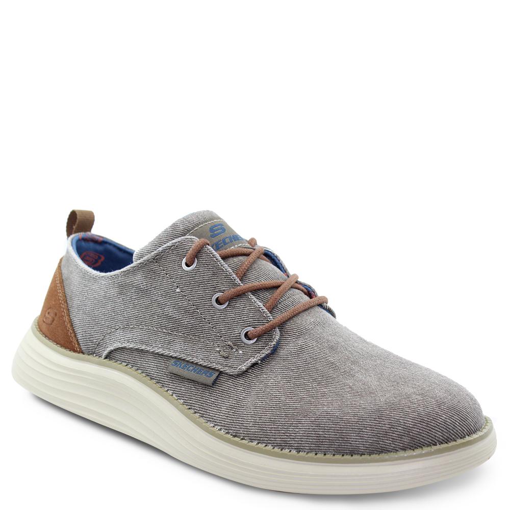 Skechers Pexton Taupe Mens Casual