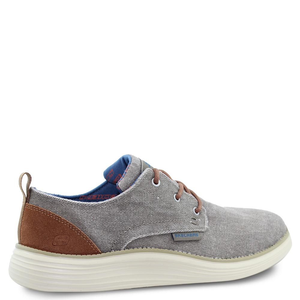 Skechers Pexton Taupe Mens Casual