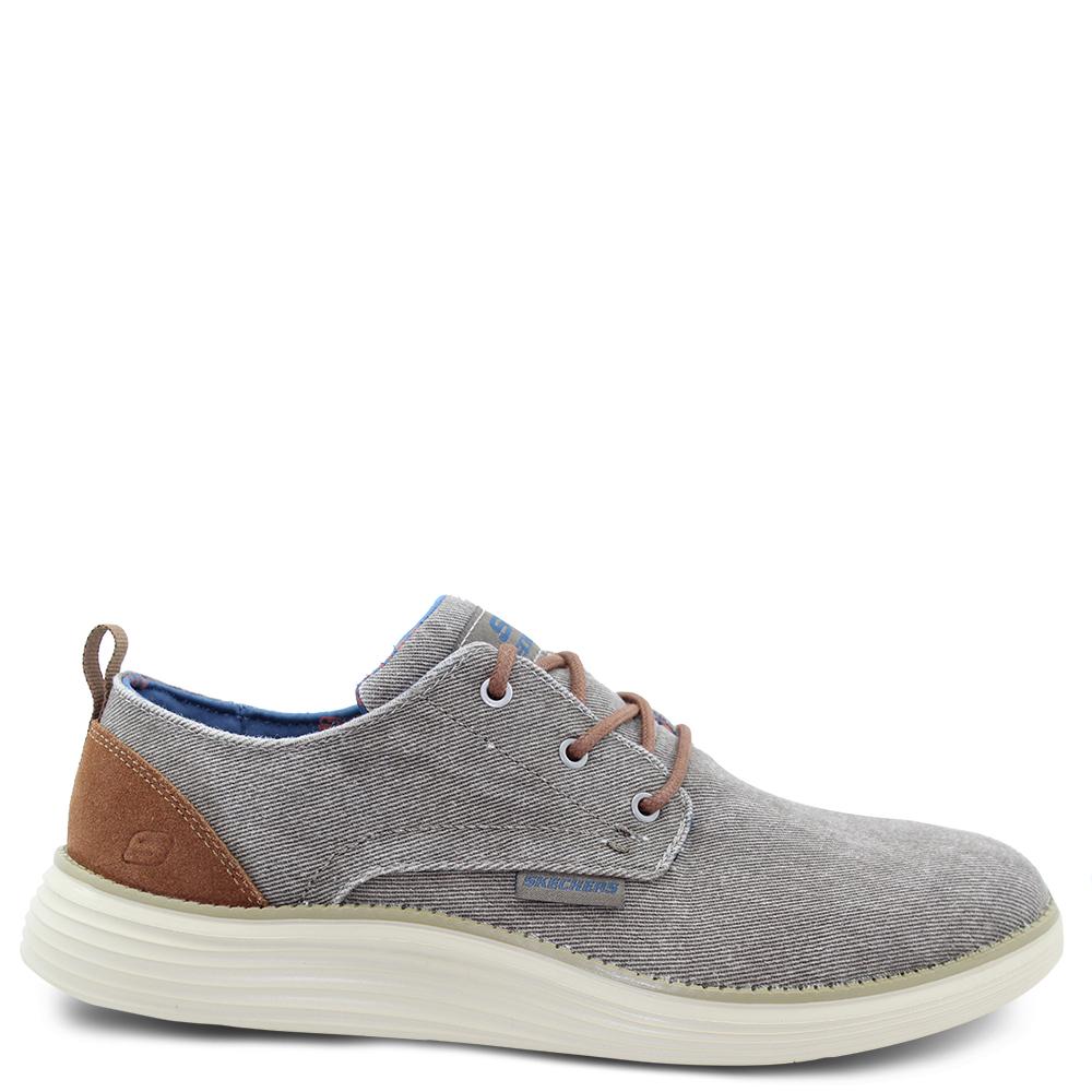 Skechers Reson Taupe Mens Casual