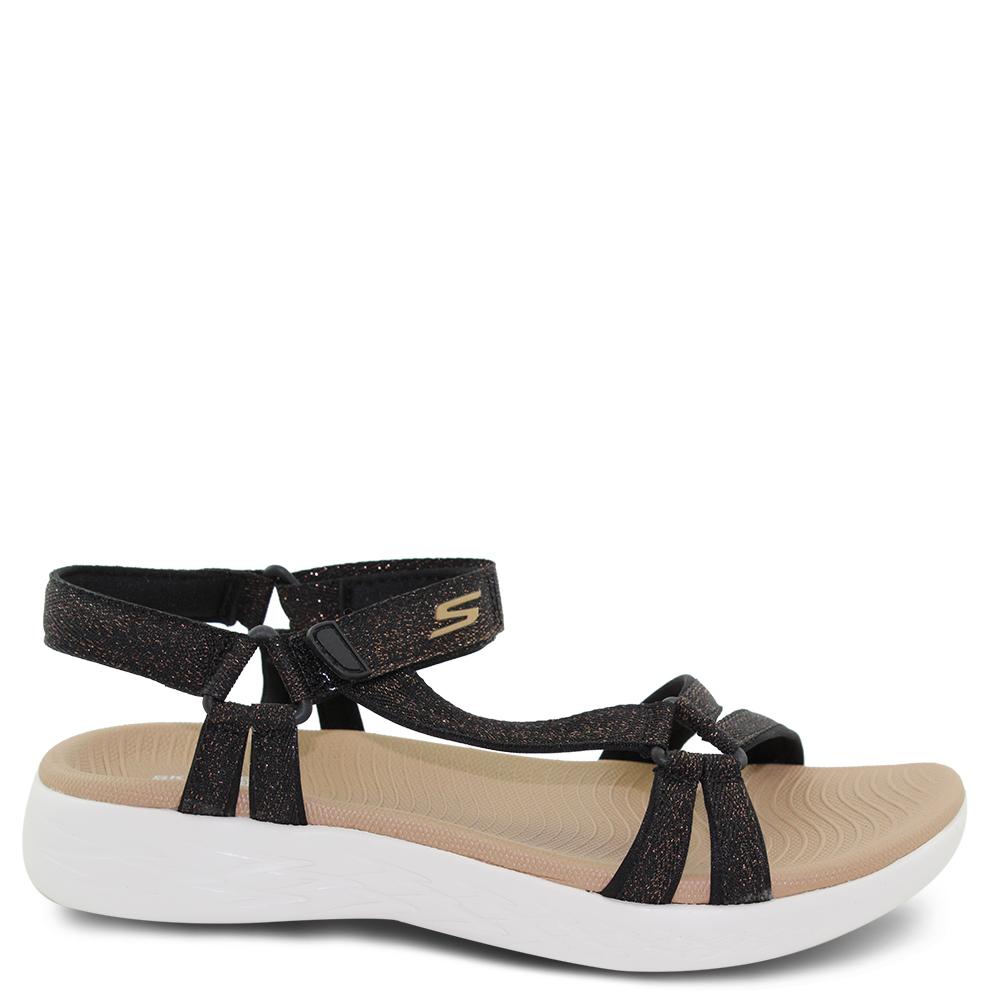 Skechers Soiree Black Womens Sandal