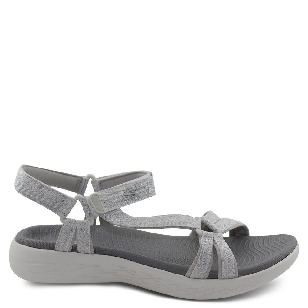 Skechers Soiree Silver Womens Sandal